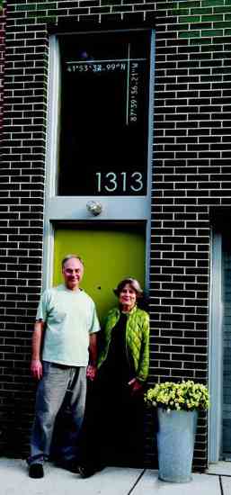 Homeowners Jim Elniski and Frances Whitehead